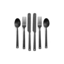 Compact Stainless Spoon Fork Set